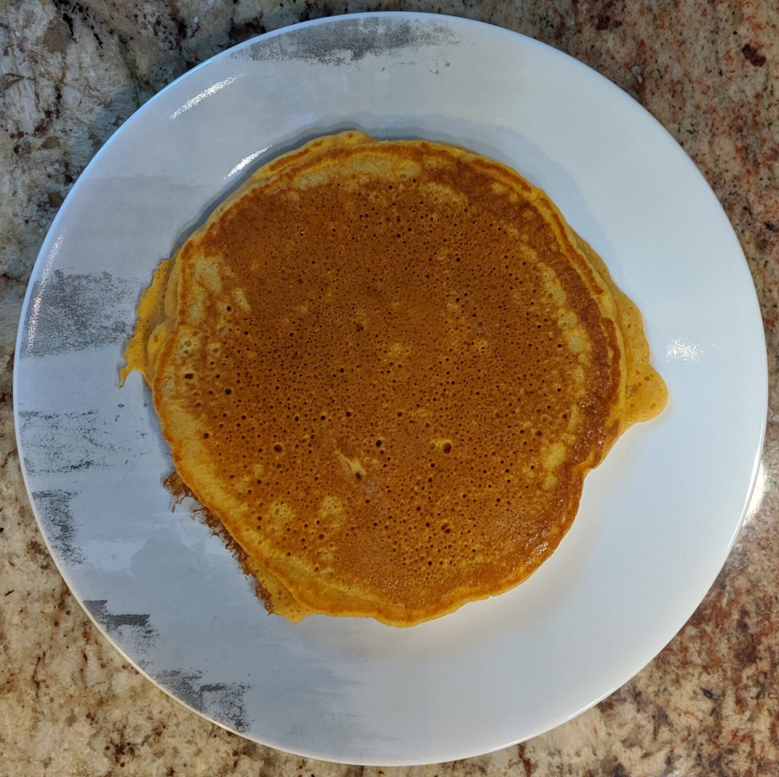 Pumpkin pancakes