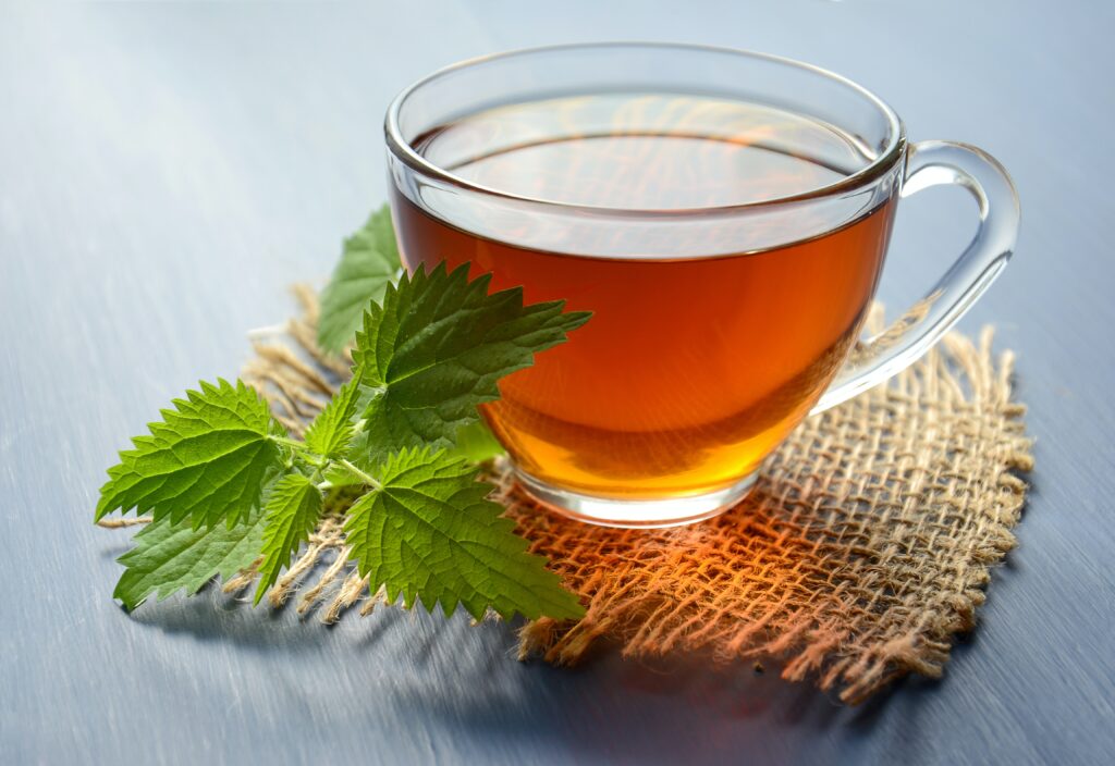 Tea in glass teacup.  You can make small changes without sacrificing taste